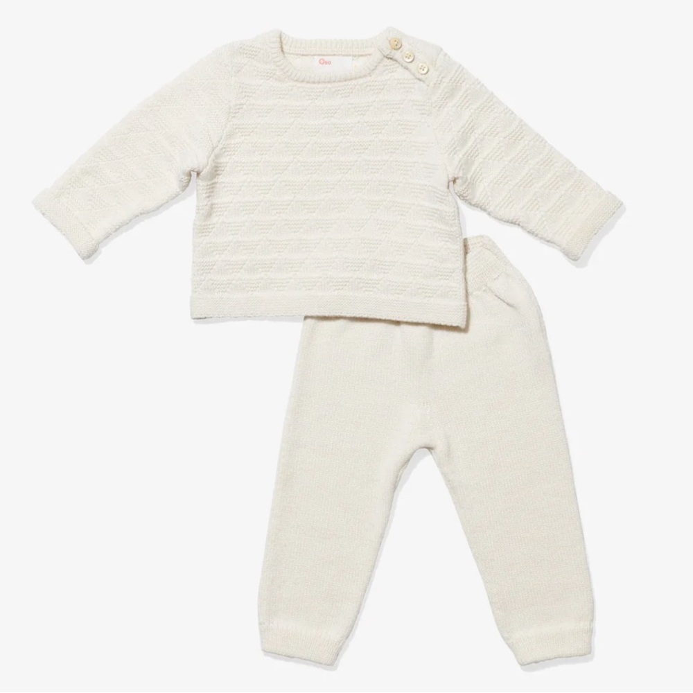 Oso & Me Sweater Set Bundle 6m